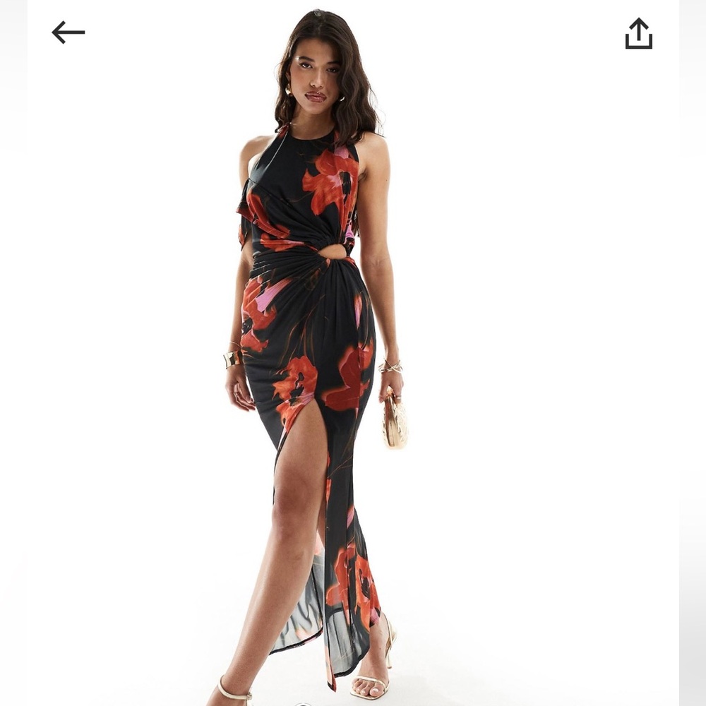 ASOS Floral Maxi Dress